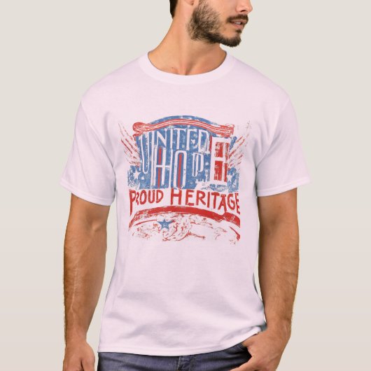 United Hope Proud Heritage T. Shirt (Vorderseite)