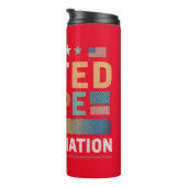 United Hope Strong Nation."Thermal Tumbler Thermosbecher (Nach rechts gedreht)