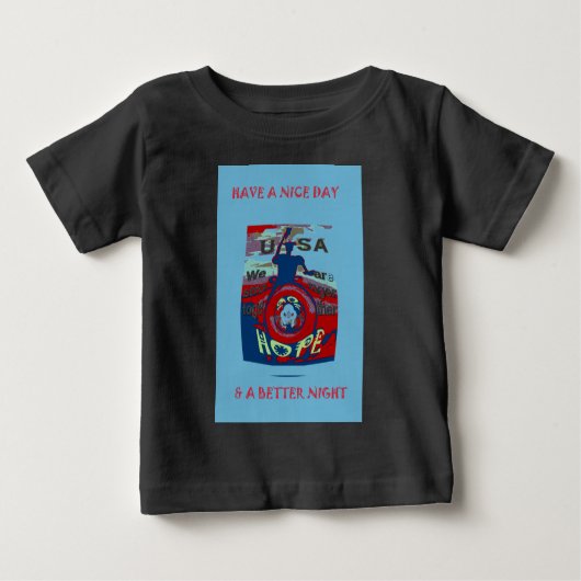 United in Hope: Stronger Together - USA Art Print Baby T-shirt (Vorderseite)