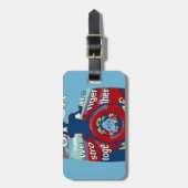 United in Hope: Stronger Together - USA Art Print Gepäckanhänger (Vorderseite vertikal)