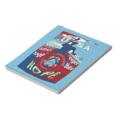 United in Hope: Stronger Together - USA Art Print Notizblock (Rotiert)