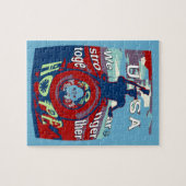 United in Hope: Stronger Together - USA Art Print Puzzle (Horizontal)