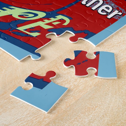 United in Hope: Stronger Together - USA Art Print Puzzle (Seite)