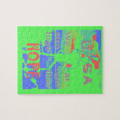 United in Hope: Stronger Together - Vibrannt USA Puzzle (Horizontal)