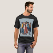United in Style - Diverse People Art T - Shirt (Vorne ganz)