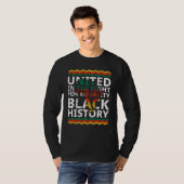 United In The Fight For Equality Black History Mon T-Shirt (Vorne ganz)