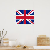 United Kingdom/British/Union Jack Flag Poster (Küche)