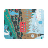 United Kingdom City Scene Magnet (Horizontal)