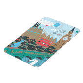 United Kingdom City Scene Magnet (Linke Seite)