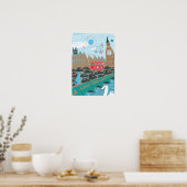 United Kingdom City Scene Poster (Küche)