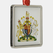 United Kingdom Coat of Arms Ornament Aus Metall (Rechts)