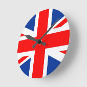 United Kingdom country flagge Great brituk Runde Wanduhr (Winkel)
