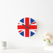 United Kingdom country flagge Great brituk Runde Wanduhr (Zuhause)