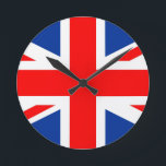 United Kingdom country flagge Great brituk Runde Wanduhr<br><div class="desc">United Kingdom country flagge Great brituk</div>
