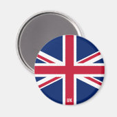 United Kingdom Flag Charming Patriotic Magnet (Vorderseite/Rückseite)