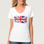 United Kingdom Flag Cool T - Shirt - England (Vorderseite)