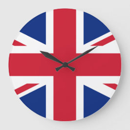 United Kingdom Flag Große Wanduhr