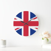United Kingdom Flag Große Wanduhr (Zuhause)