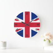 United Kingdom flag Große Wanduhr (Zuhause)
