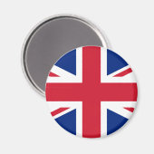 United Kingdom Flag Magnet (Vorderseite/Rückseite)