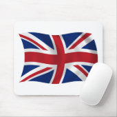 United Kingdom Flag Mousepad (Mit Mouse)