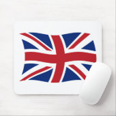 United Kingdom Flag Mousepad (Mit Mouse)