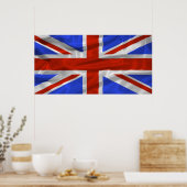 United Kingdom Flag Poster (Küche)