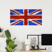 United Kingdom Flag Poster (Heimbüro)
