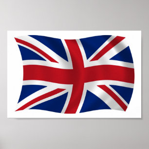 United Kingdom Flag Poster Print