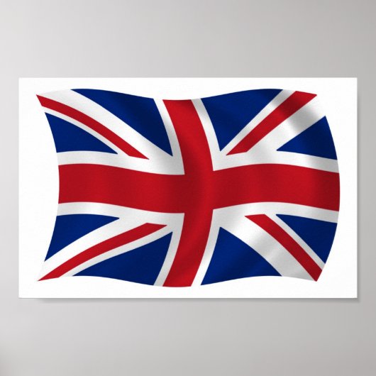 United Kingdom Flag Poster Print (Vorne)