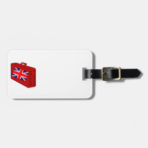 United Kingdom Flag Red Luggage Gepäckanhänger
