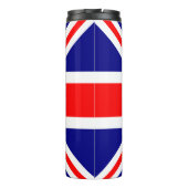 United Kingdom Flag Thermal Tumbler Thermosbecher (Rückseite)