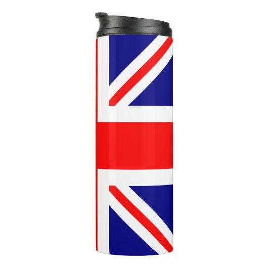 United Kingdom Flag Thermal Tumbler Thermosbecher (Nach rechts gedreht)