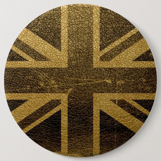 United Kingdom Flag Vintag #2 Button (Vorderseite)