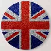 United Kingdom Flag Vintag Button (Vorderseite)
