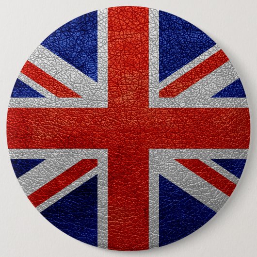 United Kingdom Flag Vintag Button (Vorderseite)