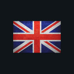 United Kingdom Flag Vintag Leinwanddruck<br><div class="desc">Flagge des Vereinigten Königreichs Vintag. Design ist auf anderen Produkten erhältlich.</div>