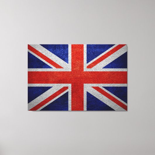 United Kingdom Flag Vintag Leinwanddruck (Vorderseite)
