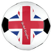 United Kingdom Football & British Flag / Sports Fußball (Gedreht)