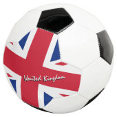 United Kingdom Football & British Flag / Sports Fußball (Dreiviertel)