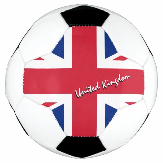 United Kingdom Football & British Flag / Sports Fußball (Vorderseite)
