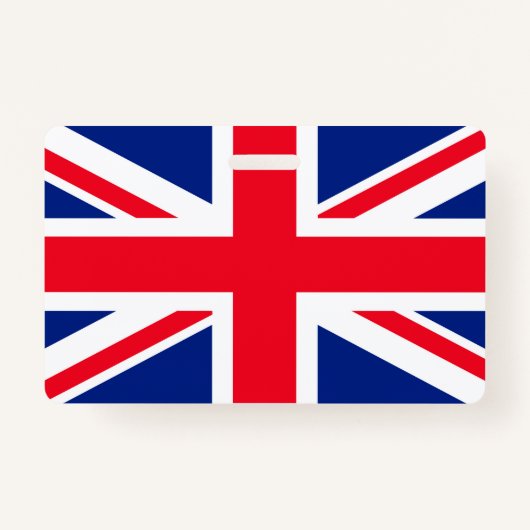 United Kingdom Jack Flag Ausweis (Vorderseite)