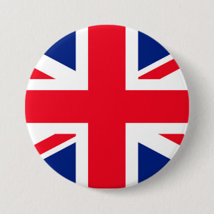 United Kingdom Jack Flag Button