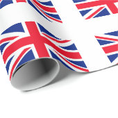 United Kingdom Jack Flag Geschenkpapier (Rolleneckpunkt)