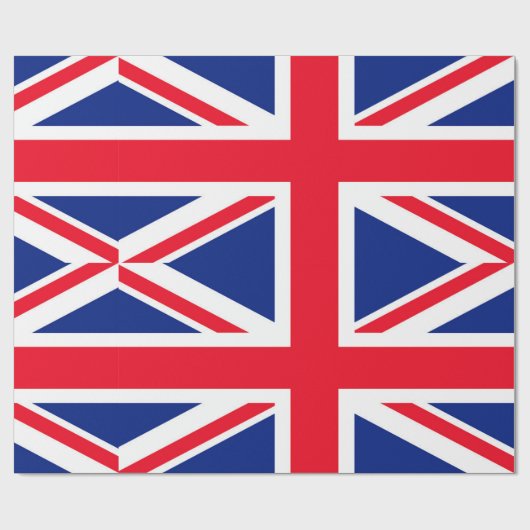 United Kingdom Jack Flag Geschenkpapier (Flach)
