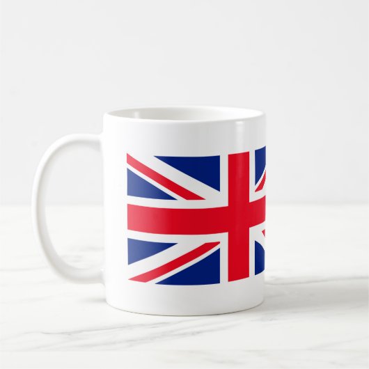 United Kingdom Jack Flag Kaffeetasse (Links)