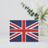 United Kingdom Jack Flag Postcard Postkarte (Stehend Vorderseite)