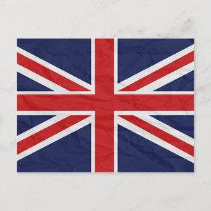 United Kingdom Jack Flag Postcard Postkarte