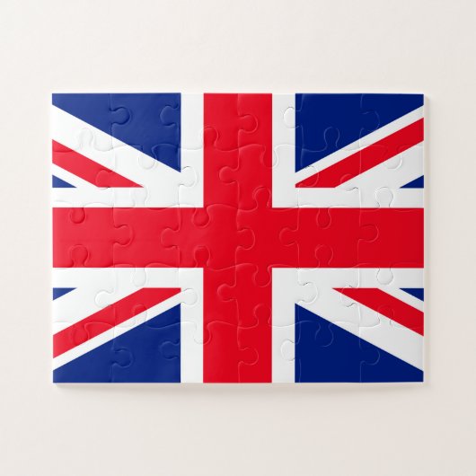 United Kingdom Jack Flag Puzzle (Horizontal)