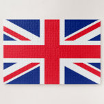United Kingdom Jack Flag Puzzle<br><div class="desc">United Kingdom Jack Flag</div>